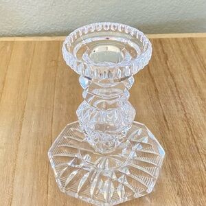 Single Artcraft Crystal Candle Stick Holder Vintage (1960s).